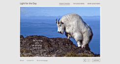 Desktop Screenshot of lightfortheday.com