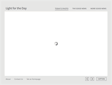 Tablet Screenshot of lightfortheday.com